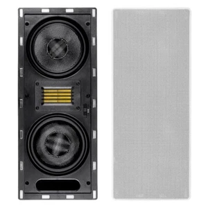 3-Wege 6,5 Zoll 200 Watt Kohlefaser Wand Säule Stereo Audio Lautsprecher - Bild 1 von 4