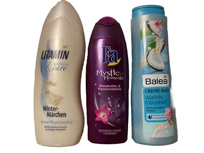 3 Stück Schaumbad Litamin, Fa, Balea Neu - Bild 1 von 4