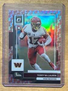 2022 Donruss Optic - Terry McLaurin - 100 One Hundred Emoji SSP 💯 - Commanders