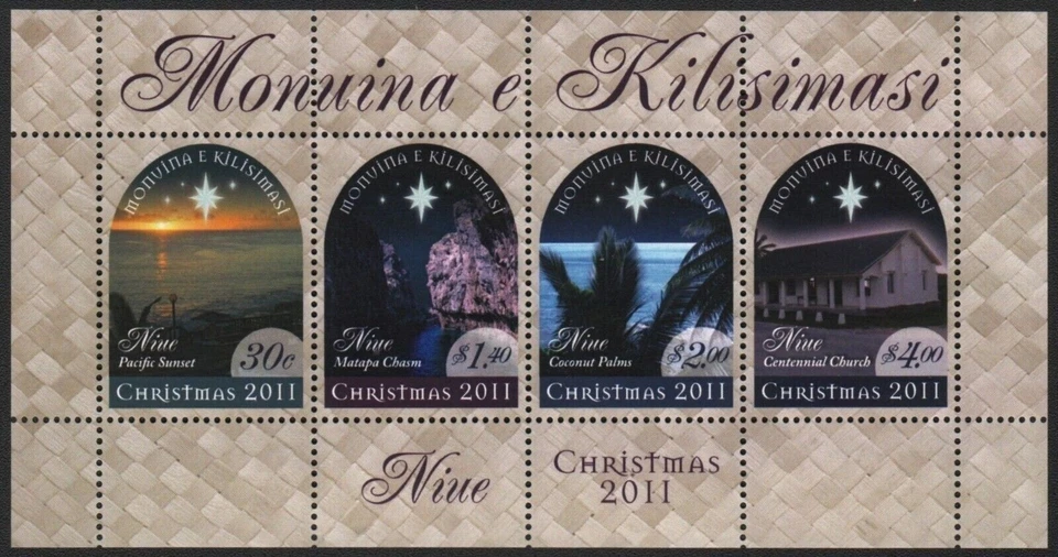 Niue 2011 - Navidad - Hoja miniatura - MNH Foto 1 de 1
