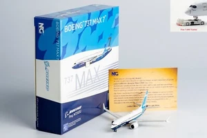 1:400 NG Models NG87005 Boeing B737 Max 7 N7202U Flugzeugmodell + Gratis Traktor - Bild 1 von 10