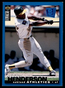 1995 COLLECTOR'S CHOICE SE RICKEY HENDERSON OAKLAND ATHLETICS #48