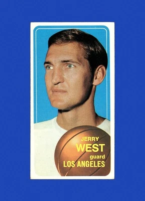 1970-71 Topps Set-Break #160 Jerry West en muy buen estado-en muy buen estado *GMCARDS* Foto 1 de 2