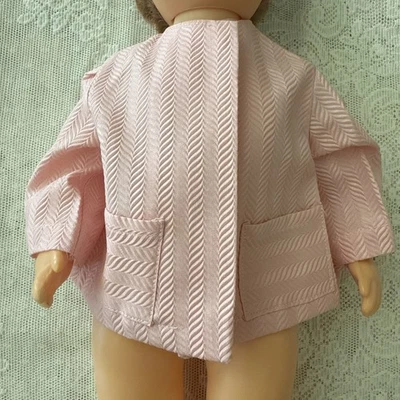 Chaqueta rosa vintage Terri Lee etiquetada ropa muñeca años 50 Foto 1 de 3