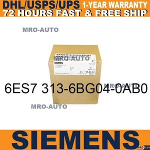NewSiemens SIMATIC S7-300 CPU 313C-2 6ES7313-6BG04-0AB0 6ES7 313-6BG04-0AB0 - Picture 1 of 6