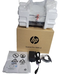Open Box HP ScanJet Pro 3000 s3 Pass Through USB 3.0 Document Scanner 600x600 - Picture 1 of 1