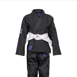 Okami Kids BJJ Gi Hajimari Black - Picture 1 of 2