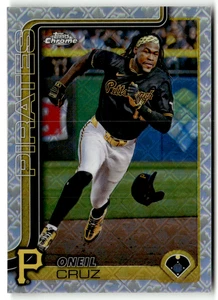 2025 Topps Chrome MLB Baseball No. 252 Oneil Cruz Logo Refractor - Bild 1 von 2