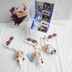 Street Fighter x Tekken Doko Demo Issyo Toro Inoue mini strap Key Chain set of 3 - Picture 1 of 16