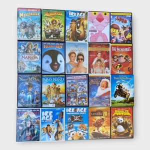 Disney DVD Movie Lot 20 Animated Cartoon Family Kids Children Funny Films Bulk - Imagen 1 de 11