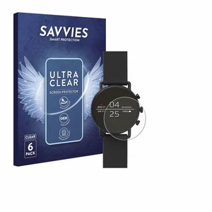 6x Osłona ekranu do smartwatcha Skagen Falster 2 Folia ochronna Ochrona - Zdjęcie 1 z 11