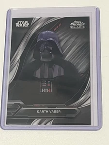 2024 Topps Chrome Black Star Wars #54 Darth Vader - Picture 1 of 2