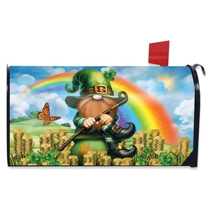 Briarwood Lane Lucky Irish Gnome Mailbox Cover - Picture 1 of 3