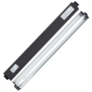 24W Reptile T5 HO UVB Lighting Combo Kit 22 Light Fixture Reptile Terrarium Hood - Picture 1 of 8