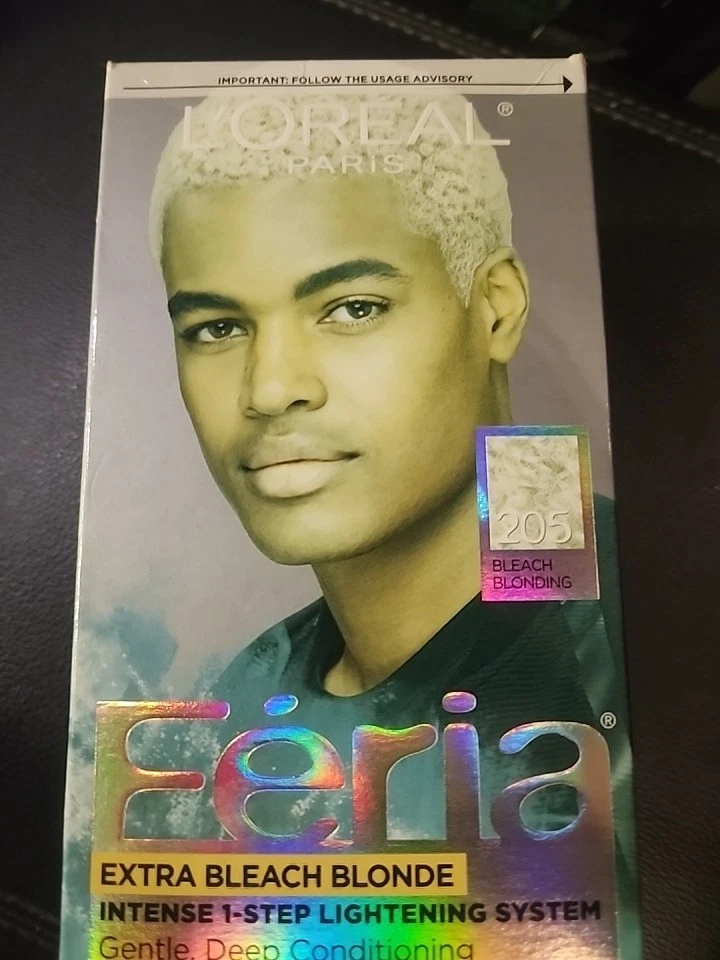 Color de cabello permanente intenso LOreal Paris Feria #205 rubio blanqueador extra Foto 1 de 1