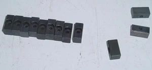 Lot de 12 taquets d'entrainement fraiseuse / perceuse rectifiés - en TBE - Foto 1 di 1