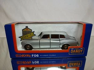 DANDY TOMICA F06 ROLLS ROYCE PHANTOM VI - SILVER 1:43 RARE - EXCELLENT IN BOX - Imagen 1 de 9