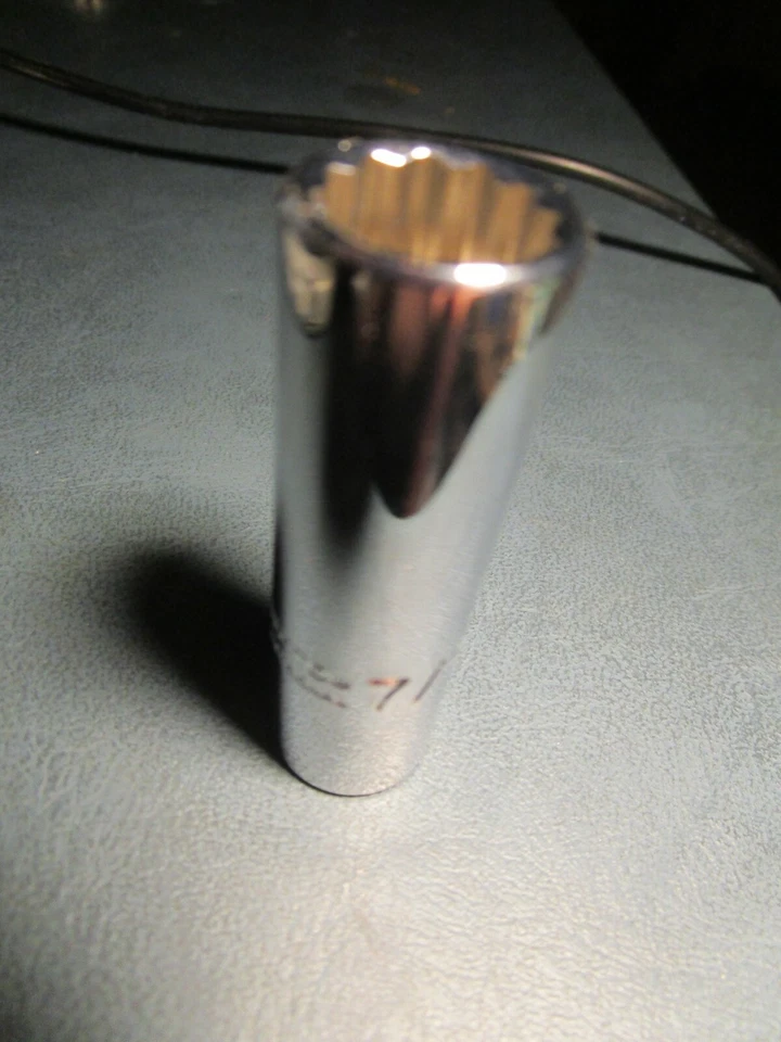 STANLEY-PROTO IND TOOLS SKT 3/8DR 7/16 12PT DEEP - Image 1 of 2