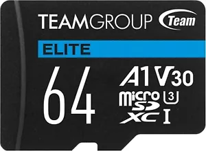 64GB Micro SD Card Memory U3 V30 Class 10 for GoPro Hero 9 Black Camera 4K Video - Picture 1 of 4