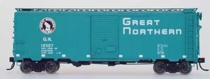 InterMountain # 46011-29 40' 12-Panel Boxcar RTR Great Northern 20217 HO - Picture 1 of 1