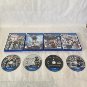 Lot of 4 PlayStation 4 PS4 Games Madden 17 Destiny Star Wars Division EXCELLENT - Picture 1 of 14