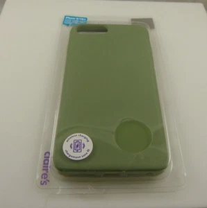 cel phone case green fits iPhone 6 plus, 7+  & 8 + plus - Picture 1 of 4