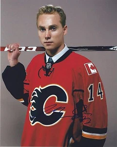 Sam Bennett Signed Calgary Flames Draft 8x10 Photo Florida Panthers - Picture 1 of 1