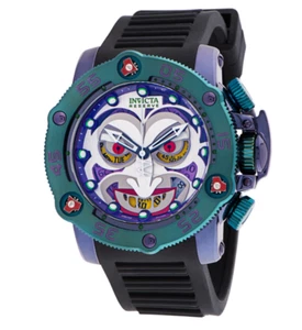 Invicta DC Comics Joker Men's 52mm Limited Ed Swiss Chronograph Watch 34937 - Picture 1 of 13