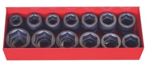 KOKEN #16201M-01 - 3/4" SQ. DR. IMPACT SOCKET SET 19-41MM 6 POINT 13PC - Picture 1 of 1