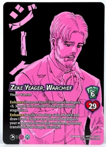 ZEKE YEAGER BEAST 2025 Universus Attack on Titan Apocalypse Character 15/189 - Picture 1 of 2