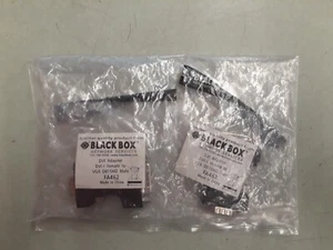 (2) Black Box FA462 DVI-I Female to VGA DB15HD Male Adapter - Picture 1 of 3