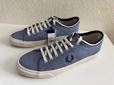 Fred Perry Kendrick наконечник манжеты Shirting мужчин туфли богатый синий B6235 (США 10,5) - Изображение 1 из 4