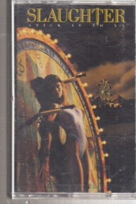 slaughter stick it to ya cassette  - Image 1 of 2