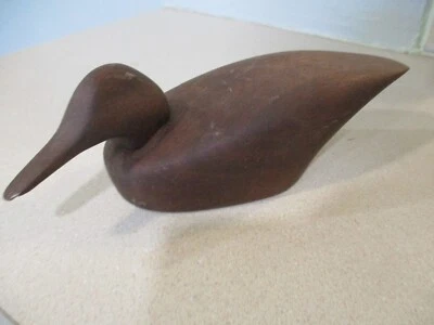 Mini señuelo de madera tallada artista primitivo escultura vintage 87,5"" Foto 1 de 4