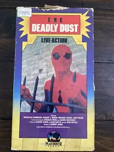 Spider-Man The Deadly Dust Live Action Movie VHS 1986 TESTED *READ - Picture 1 of 24