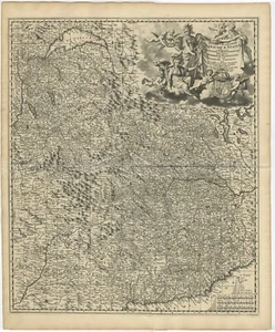 Antike Karte von Piemont und Savoyen - Bild 1 von 1