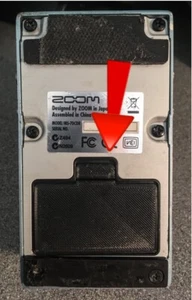 Coperchio batteria di ricambio zoom compatibile MultiStomp riparazione MS 50 70 CDR G - Foto 1 di 1