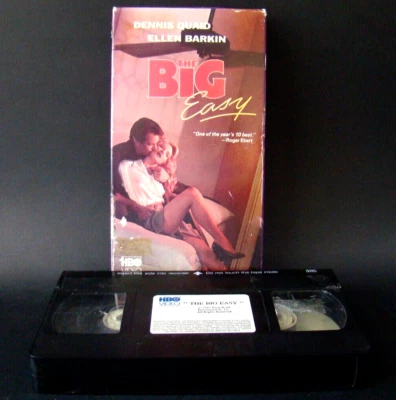 The Big Easy VHS 1987 HBO Dennis Quaid Ellen Barkin Erotic Thriller Rare HTF 80s - Image 1 of 4