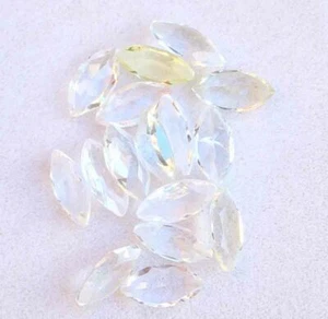 Natural White Topaz 18.30 Cts Marquise Cut Untreated Gemstone 5*10 MM - Picture 1 of 3