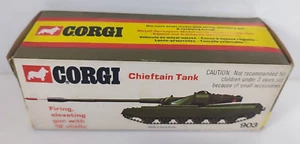CORGI CHIEFTAIN TANK 903 MILITARY DIE CAST 900 PZKPFW TIGER MK.1 - Foto 1 di 9