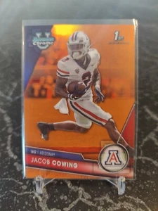 Jacob Cowing Orange /25 2023 Bowman Chrome U University - Bild 1 von 2
