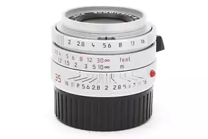 Leica Summicron-M 35mm f2 ASPH Lens (Silver, 6 Bit) #46078 - Picture 1 of 9