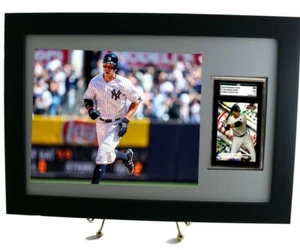Sports Card Frame for an SGC Graded Card with an 8 x 10 Horizontal Photo Opening - Picture 1 of 6