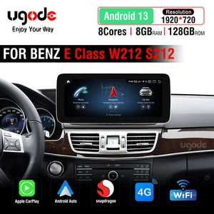 Ugode 12.3 Android13 8+128 Screen Upgrade Stereo Mercedes Benz E class W212 NTG5 - Picture 1 of 13