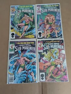 PRINCE NAMOR THE SUB-MARINER Set #s 1 2 3 4 Complete 1984 Marvel Series Run - Picture 1 of 1
