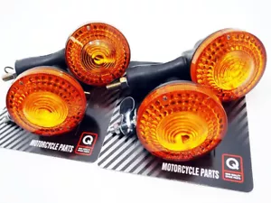 JUEGO DE INTERMITENTES INDICADOR DE GIRO DELANTERO IZQUIERDO TRASERO YAMAHA DT100 77-83 JBS - Imagen 1 de 3
