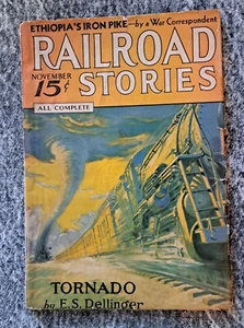 Railroad Stories. November 1935. Novelettes, Stories, True Events, Ads - Picture 1 of 7