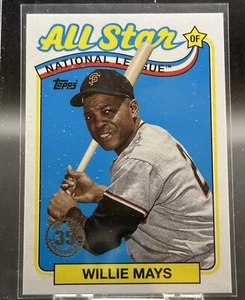 2024 Topps Series 2 - Willie Mays 1989 Topps Baseball All-Stars #89ASB-4 HOF - Picture 1 of 2