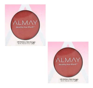 Pack of 2 Almay Healthy Hue Blush, Wild Berry 400 - Picture 1 of 5