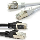 Cat6A SCHNELLES SSTP abgeschirmtes RJ45 Netzwerk Ethernet 10 GIG Gaming Internet Kabel SET